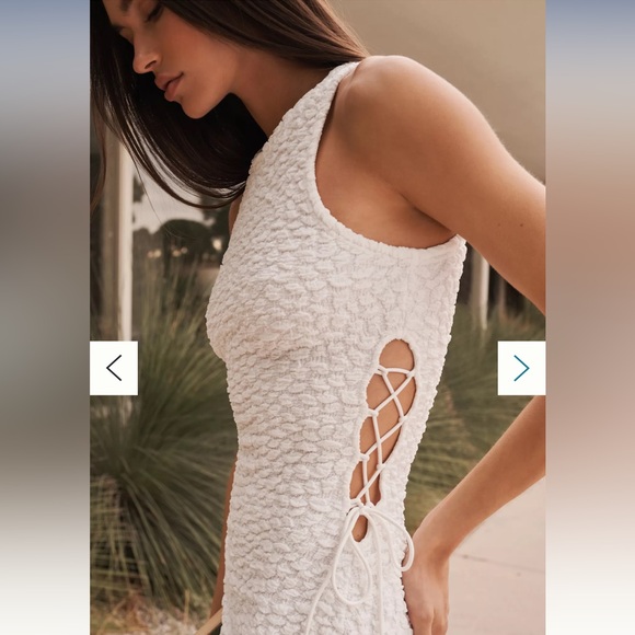 NWOT By Anthropologie Popcorn Mini Dress - Picture 3 of 9